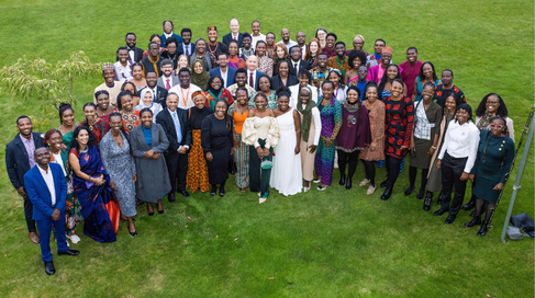 Group shot of 2024-2025 Mastercard Foundation Scholars