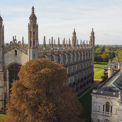 King's College Chapel in Autumn