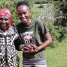 Mastercard Foundation Scholar Ruth Singen her Grandmother