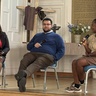 Moderator and panellists during the Messy Middle Panel